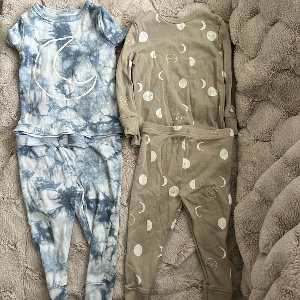 Set of (2) Little Co. by Lauren Conrad Organic Cotton PJ’s.